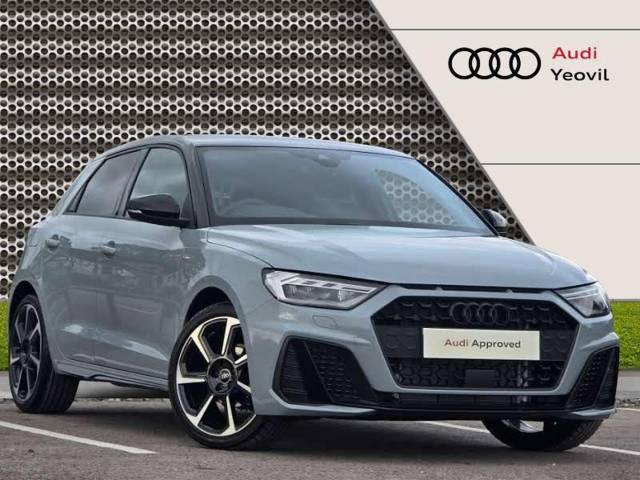 Audi A1 Sportback 1.0 Black Edition 25 TFSI  95 PS S tronic Hatchback Petrol Arrow Grey Pearl Effect