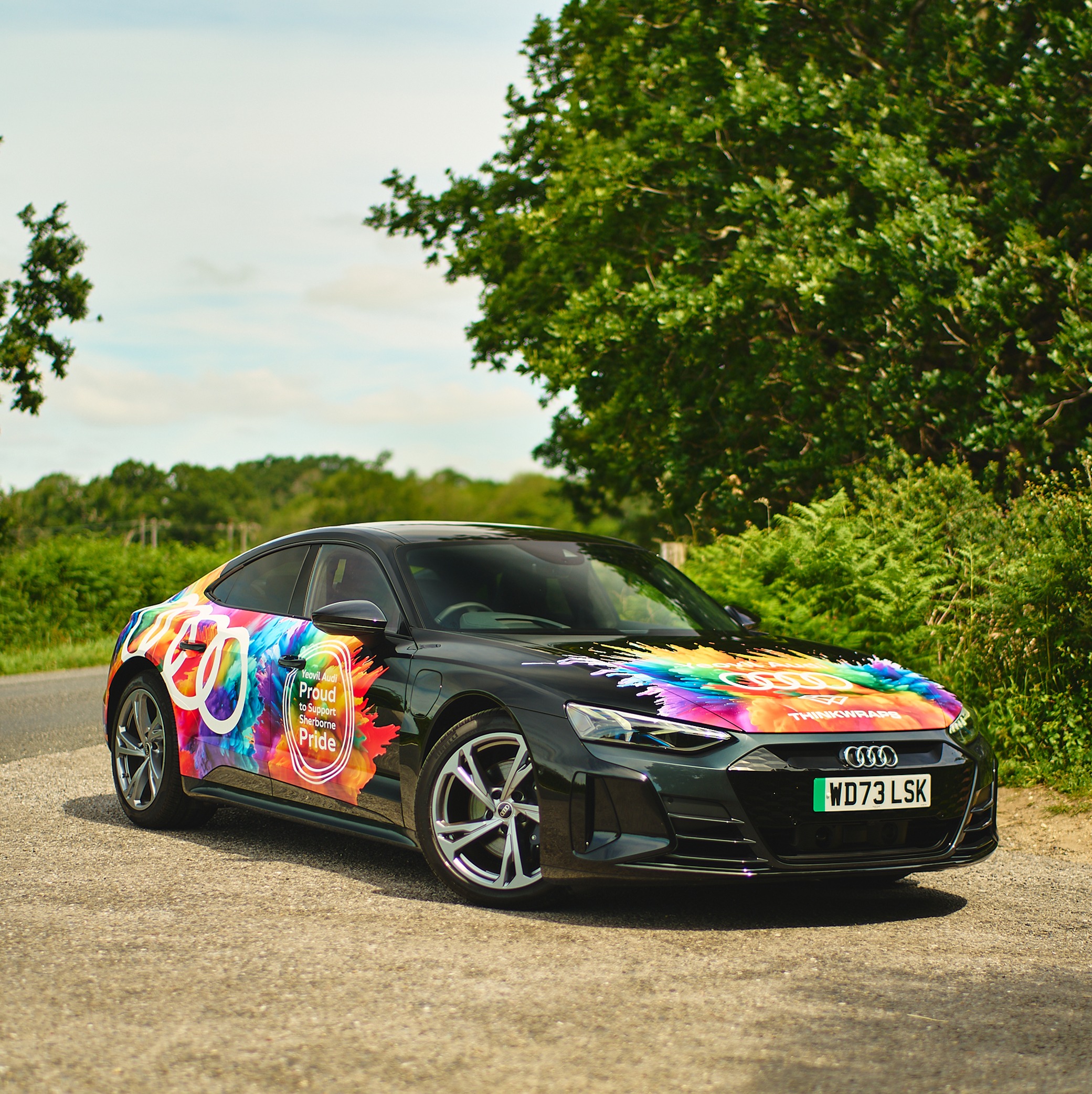 Yeovil Audi is proud to support Sherborne Pride